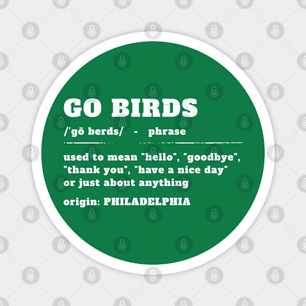 go-birds Magnet by lisiousmarcels